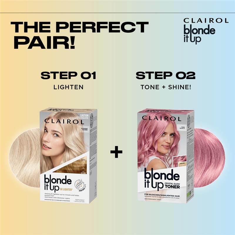 Nước hoa hồng bán vĩnh viễn Clairol Blonde It Up Crystal Glow Sheer Amethyst