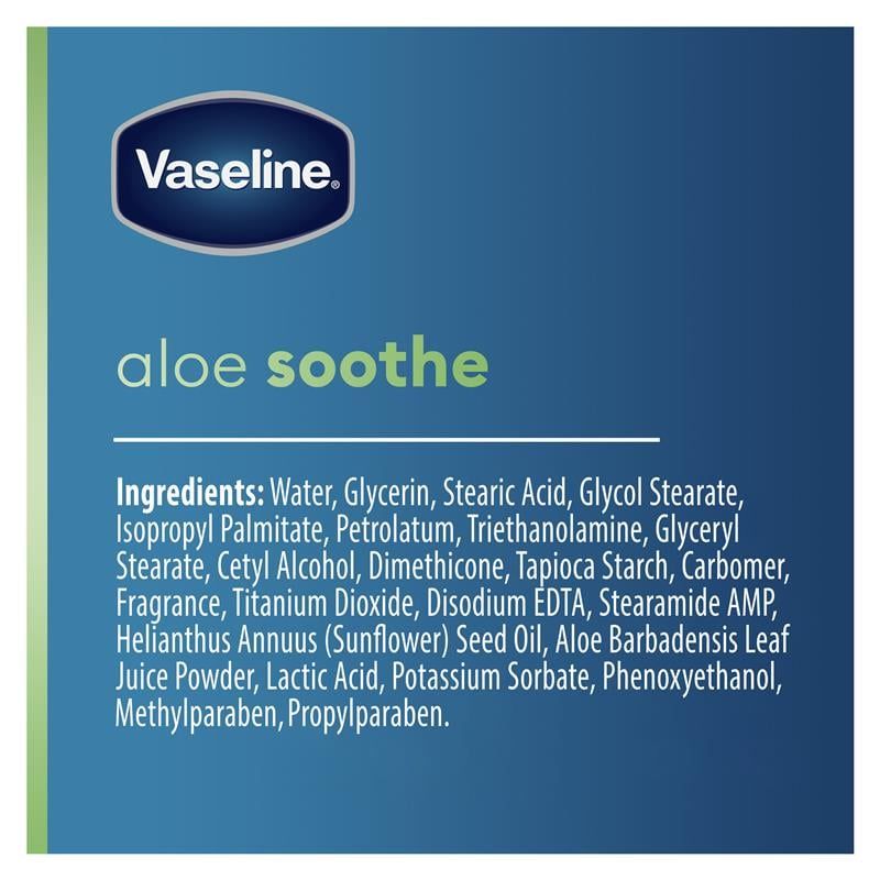 Sữa dưỡng thể Vaseline Intensive Care Aloe Soothe 225ml