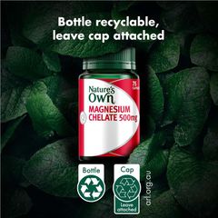 Nature's Own Magnesium Chelate 500Mg 75 Viên Nang