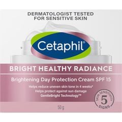 Kem dưỡng da ban ngày Cetaphil Bright Healthy Radiance Brightening Day Protective Cream SPF15 50g
