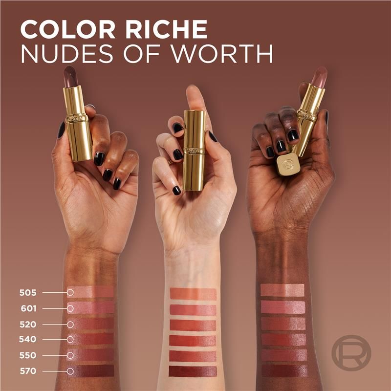 Son môi L'Oreal Paris Color Riche Satin Nudes of Worth 540 Nu Unstoppable