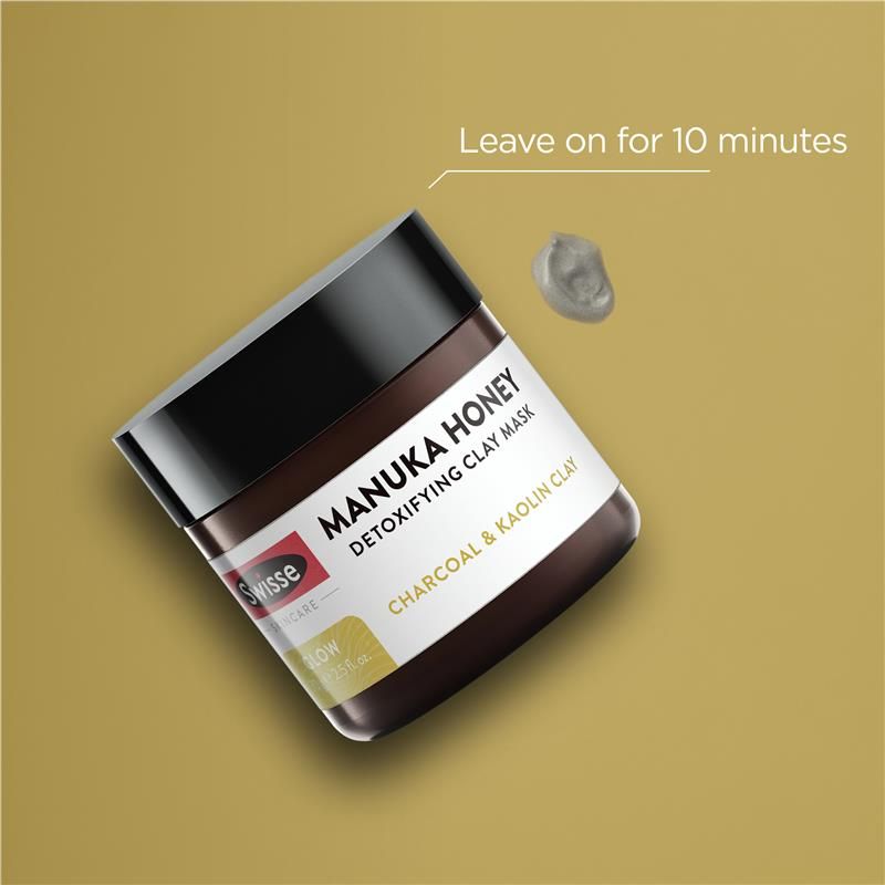 Mặt nạ đất sét thải độc mật ong Manuka Swisse Skincare 70g