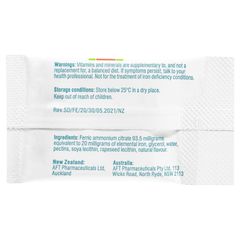 Lipo-Sachets Ferro Strawberry 5g 30 Gói