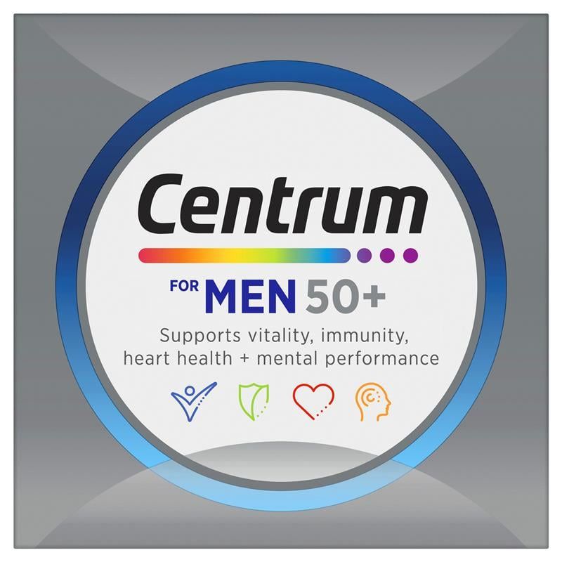 Centrum For Men 50+ Multivitamin 90 Viên Kích thước độc quyền