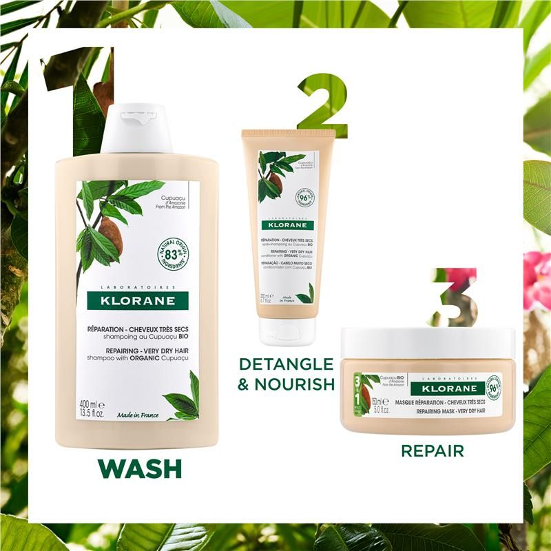 Dầu Gội Klorane Với Cupuacu Hữu Cơ 400ml