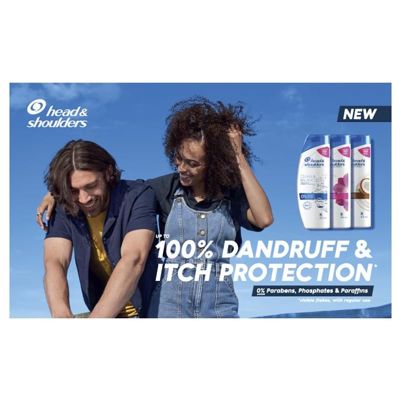 Dầu gội và dầu xả Head & Shoulders Clean & Balanced 2in1 350ml