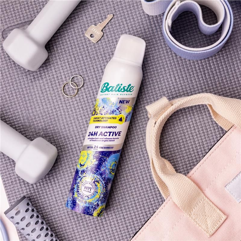 Dầu gội khô Batiste 24H Active 200ml