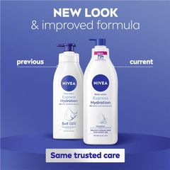 Sữa dưỡng thể NIVEA Express Hydration dưỡng ẩm 400ml