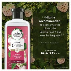 Dầu gội Herbal Essences Bio Renew hương dâu tây trắng và bạc hà 400ml