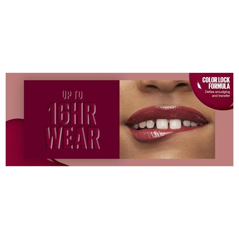 Son kem lì Maybelline Superstay Vinyl Ink màu 35 Cheeky Nu Int