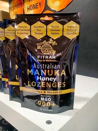 Viên ngậm mật ong Fitrah Manuka