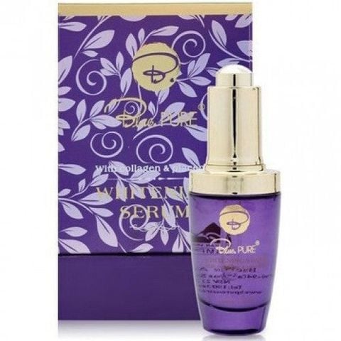 Huyết thanh làm trắng da Blue Pure với Collagen và nhau thai