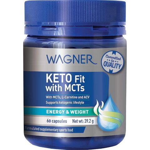 Wagner Keto Fit Với ​​MCTs 60 Viên