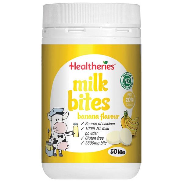 Healtheries Milk Bites Banana 50 Bites 190g
