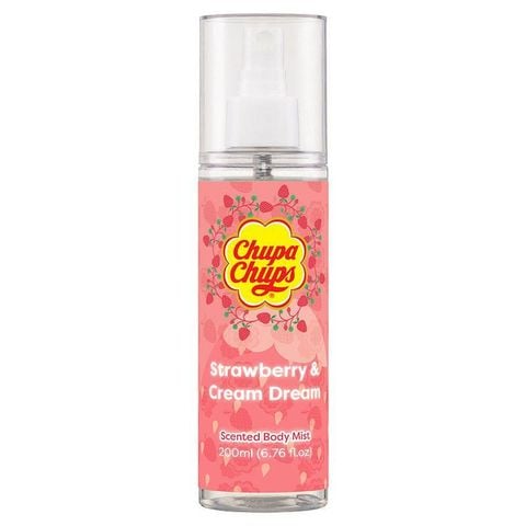 Xịt Thơm Toàn Thân Chupa Chups Dâu Tây & Kem Dream 200ml