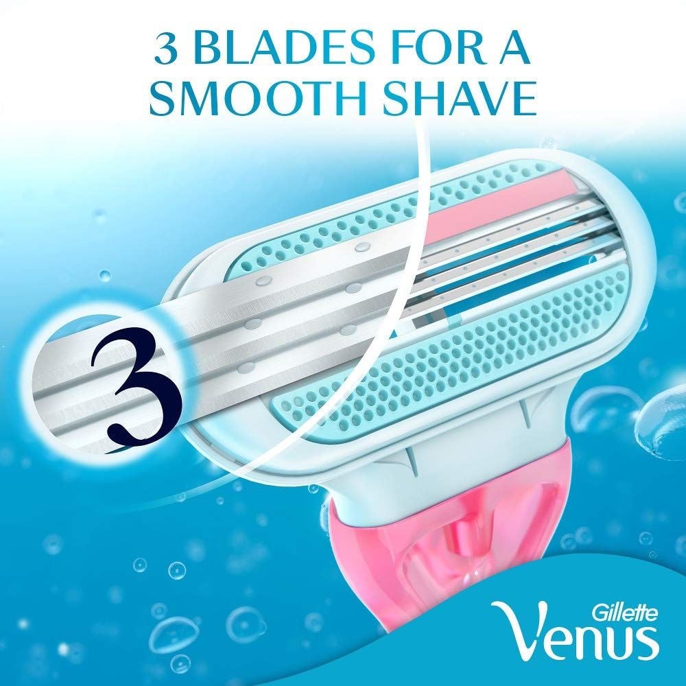 Dao cạo râu dùng một lần Gillette Venus Sensitive 3 gói