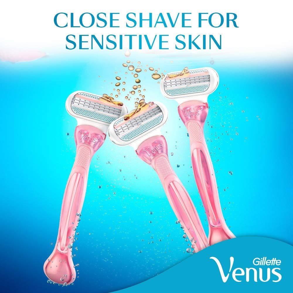 Dao cạo râu dùng một lần Gillette Venus Sensitive 3 gói