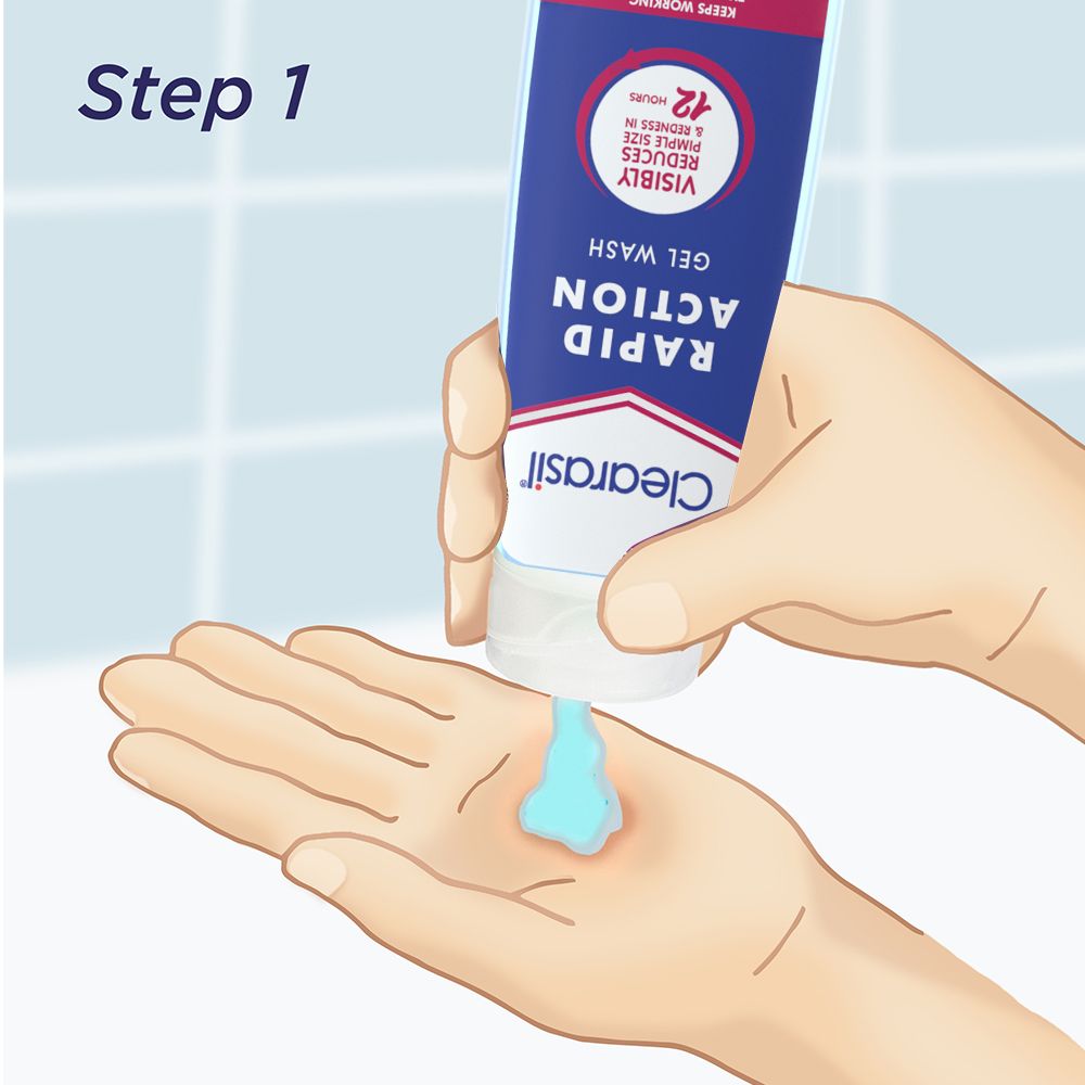 Sữa rửa mặt dạng gel Clearasil Ultra Rapid Action 200 ml