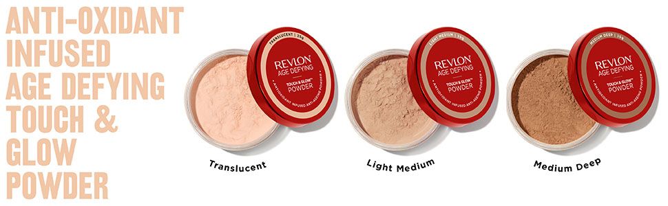 Revlon Age Defying Touch & Glow Powder Light/Medium