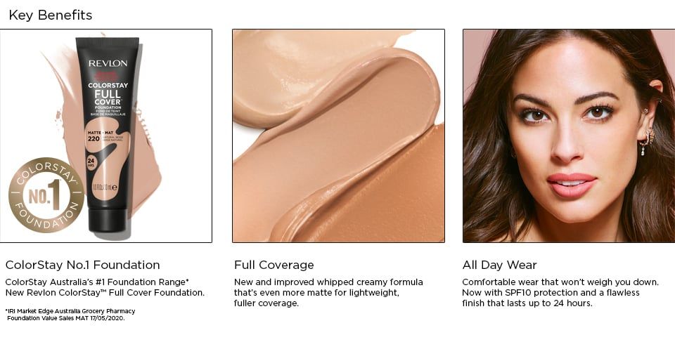 Kem Nền Revlon Colorstay Full Cover Medium Beige MỚI