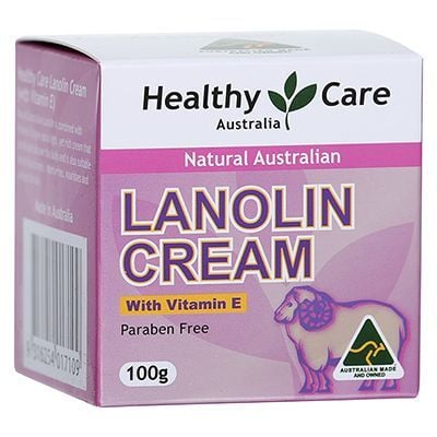 Kem dưỡng da Lanolin Healthy Care có Vitamin E 100g