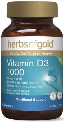 Thảo Dược Vàng Vitamin D3 1000 240 Viên