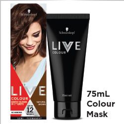 Schwarzkopf Live Colour Đen Đậm 75ml