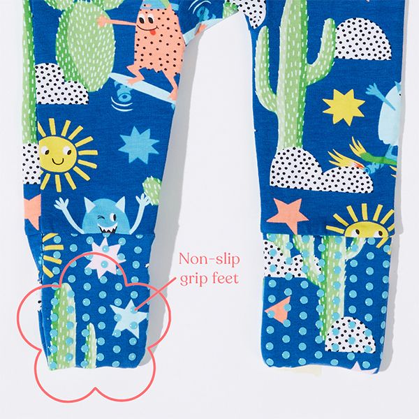 Bambi Mini Co. Wrigglesuit 0-3 tháng màu tím nhạt