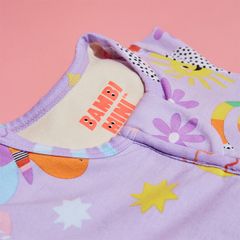 Bambi Mini Co. Wrigglesuit 3-6 tháng Beaucoup Blue