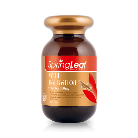 Spring Leaf Wild Red Krill Oil Complex 700mg 60 viên nang