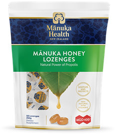 Manuka Health Mật ong Manuka dạng giọt keo ong Viên ngậm 250g