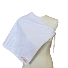 BHOOMI Babe Tie Up Burp Cloth và Che Cho Con Bú Màu Trắng