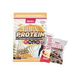 Maxine's Burn Protein Starter 500g - Gói kem vani