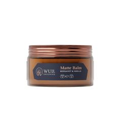 Wuli Grooming Matte Balm Cam Bergamot & Vani
