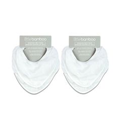 Yếm vải muslin Little Bamboo - Tự nhiên 4 gói