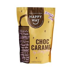 Bột Protein chay Happy Way Ashy Bines Choc Caramel 500g