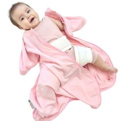 Baby Loves Sleep Túi ngủ Sleepy Hugs 'Cool' Extra-Wide Sack - Màu hồng kẹo (Mùa hè) 0-3 tháng