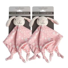 Bộ chăn ga gối Ballerina Bunny Lovie/Comforter của Little Linen Company 2 chiếc