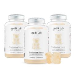 Kẹo dẻo Unichi Nicotinamide 60 viên x3 gói