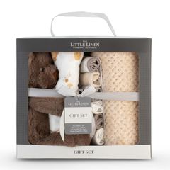 Bộ quà tặng hộp The Little Linen Company Nectar Bear