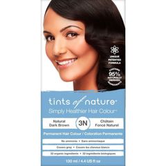 Thuốc nhuộm tóc vĩnh viễn màu nâu sẫm tự nhiên Tints of Nature 3N 130ml