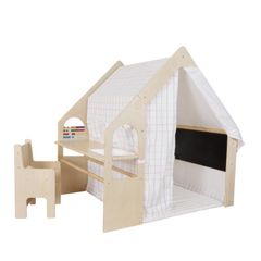 Nhà gỗ Riababy Cubby đầy màu sắc