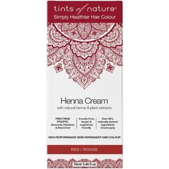 Kem nhuộm Henna Tints of Nature màu đỏ 70ml