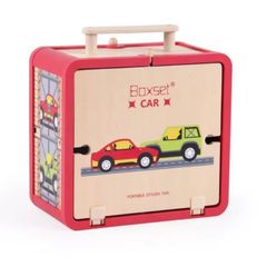 Bộ xe ô tô gỗ Riababy