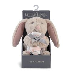 Đồ chơi nhồi bông & máy giặt The Little Linen Company Harvest Bunny