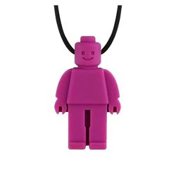 Vòng cổ cảm giác Safari Sensory Block Man màu tím