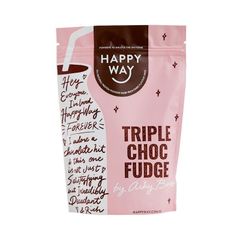 Bột Protein Whey Happy Way Ashy Bines Triple Choc Fudge 500g