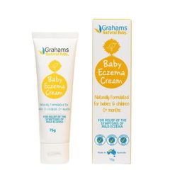 Kem trị chàm Grahams Natural Baby Eczema 75g