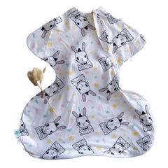 Baby Loves Sleep Sleepy Hugs Extra-Wide Sack (Loạn sản xương hông) - Some Bunny Loves You (Tất cả các mùa) 0-3 tháng