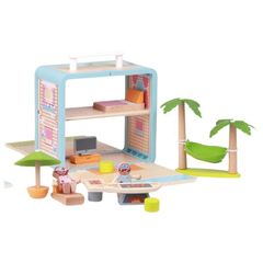 Riababy Nhà gỗ bãi biển 1 đơn vị